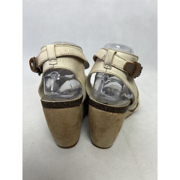 OTBT Freedom Wedge Leather Strappy Sandals Women's Size 10M - Picture 5 of 11